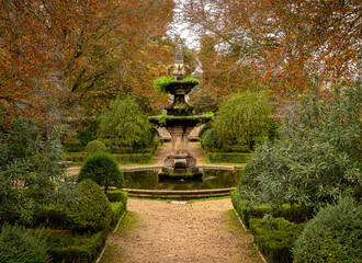 Fototapeta na wymiar Botanical garden of Coimbra