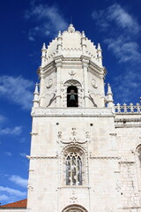 Fototapeta na wymiar Dome of the Jeronimos Monastery in Lisbon, Portugal