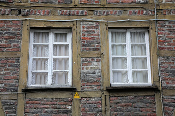 Fenster eines Wohnhauses