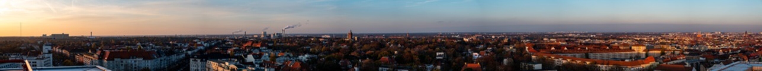 Berlin Panorama, Herbst, Goldene Stunde