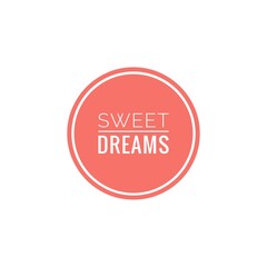 ''Sweet dreams'' Lettering Illustration