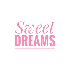 ''Sweet dreams'' Lettering Illustration