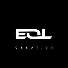 EOL Letter Initial Logo Design Template Vector Illustration