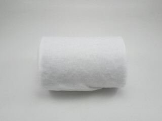 White gauze bandage use to cover wounded area