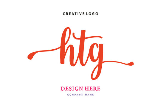 HTG lettering logo is simple, easy to understand and authoritative