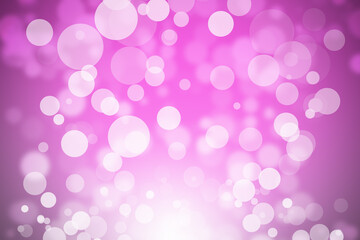 Pink light bokeh abstract background. beautiful effect texture color. graphic art backdrop. cosmetic concept image design, template banner beauty or wallpaper.