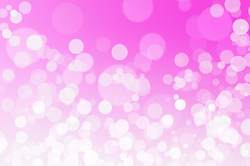 Pink light bokeh abstract background. beautiful effect texture color. graphic art backdrop. cosmetic concept image design, template banner beauty or wallpaper.