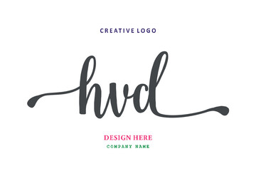 HVD lettering logo is simple, easy to understand and authoritative