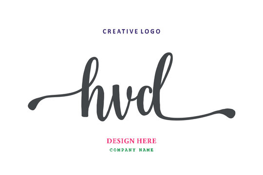 HVD lettering logo is simple, easy to understand and authoritative