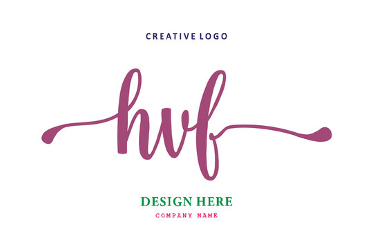 HVF lettering logo is simple, easy to understand and authoritative