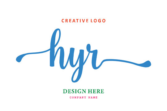 HYR lettering logo is simple, easy to understand and authoritative