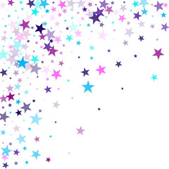 Magic sparkles decorative print.