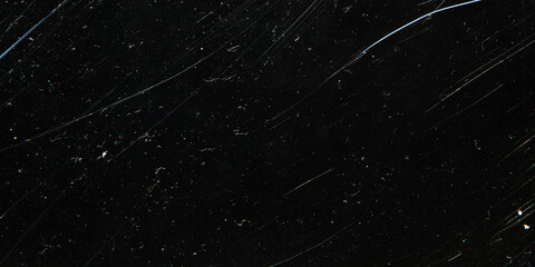 Metal Scratch Texture Stock Image In Black Background
