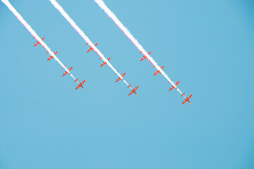 Fast Jet Formation Flying on Airshow