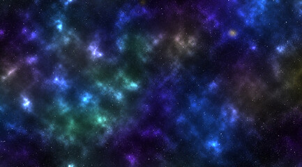 Fototapeta na wymiar Nebulosas purpuras 01