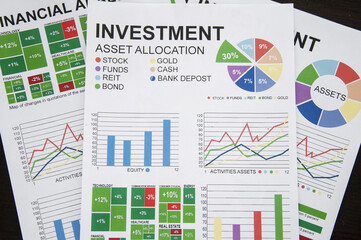 Investment in stocks for a long time. Distribution of risks. Development of portfolio diversification. Time is money. Asset placement. Comfortable future, success, dignified old age
