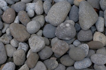 background of stones view from the top