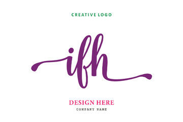 IFH lettering logo is simple, easy to understand and authoritative