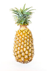Fresh pineapple isolate on white background