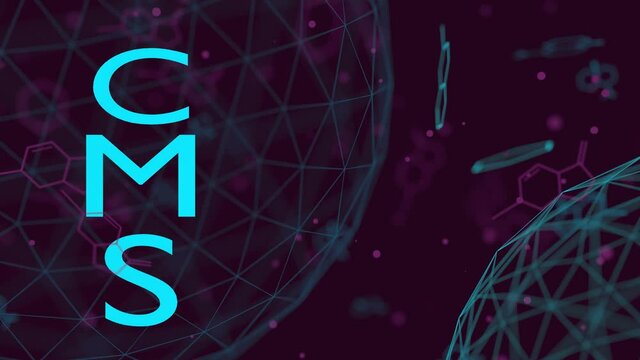 Acronym CMS - Content Management System. Business conceptual image.