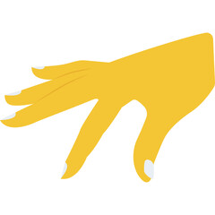 
Hand picking up card gesture 
