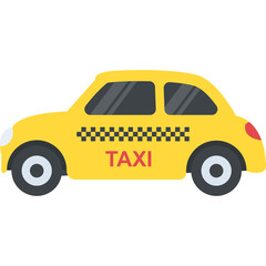 Fototapeta premium A taxi cab, transportation concept 