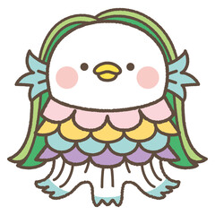 アマビエ　イラスト