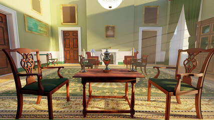 THE GREEN ROOM
