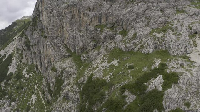 Aerial, Passo Valparola, Italy