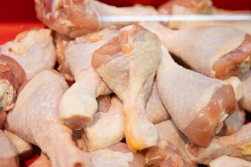 Fresh chicken legs for sale