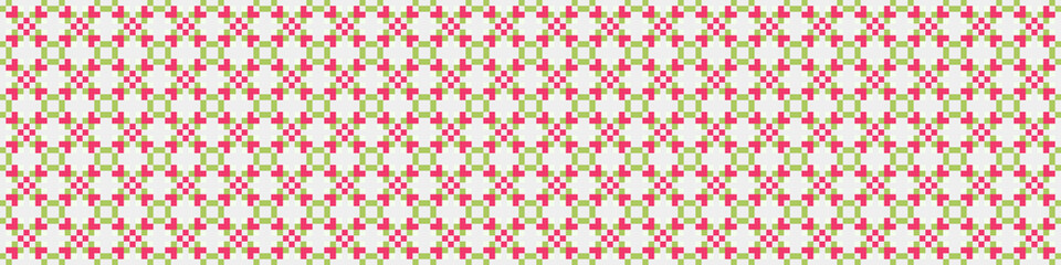 Abstract Cross Pattern Dots Logo generative computational art illustration