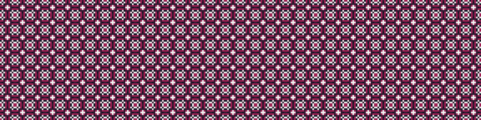 Abstract Cross Pattern Dots Logo generative computational art illustration