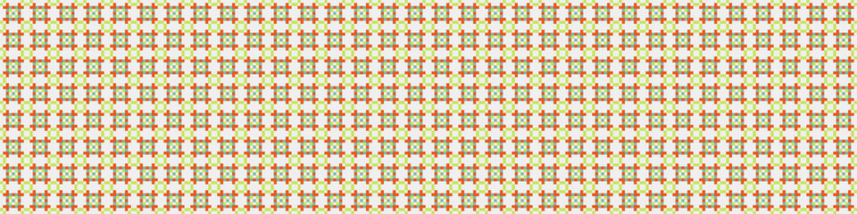 Abstract Cross Pattern Dots Logo generative computational art illustration
