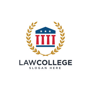 Law firm or law college logo