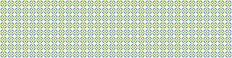 Abstract Cross Pattern Dots Logo generative computational art illustration