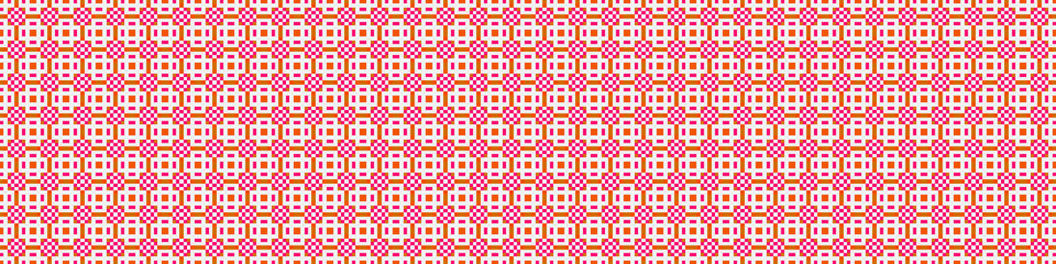 Abstract Cross Pattern Dots Logo generative computational art illustration