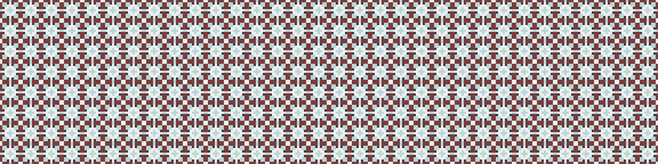 Abstract Cross Pattern Dots Logo generative computational art illustration
