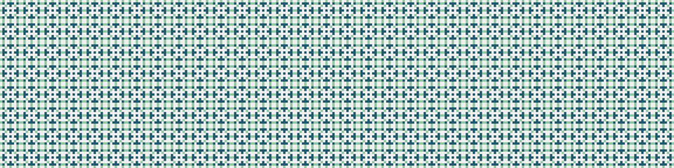 Abstract Cross Pattern Dots Logo generative computational art illustration