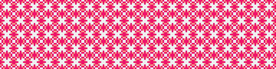 Abstract Cross Pattern Dots Logo generative computational art illustration