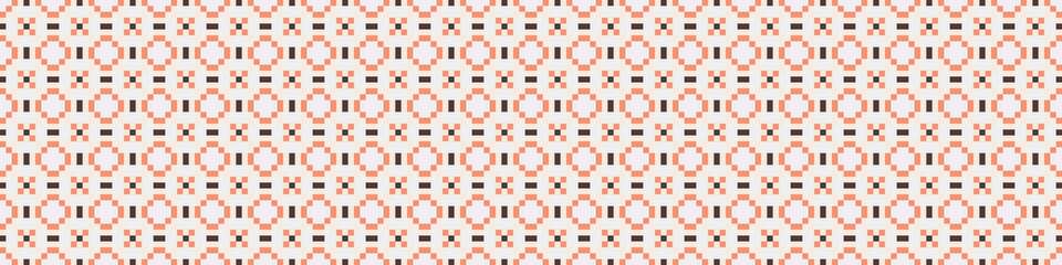 Abstract Cross Pattern Dots Logo generative computational art illustration