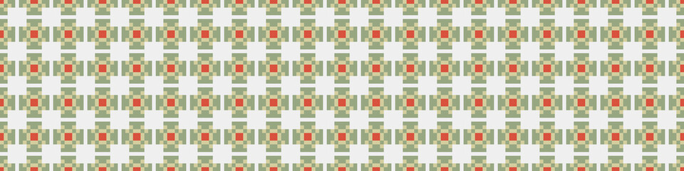 Abstract Cross Pattern Dots Logo generative computational art illustration