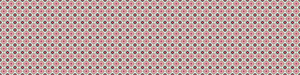 Abstract Cross Pattern Dots Logo generative computational art illustration