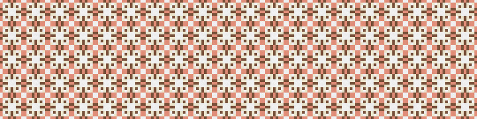 Abstract Cross Pattern Dots Logo generative computational art illustration