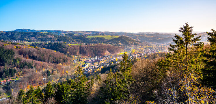 Aerial view of Velke Hamry