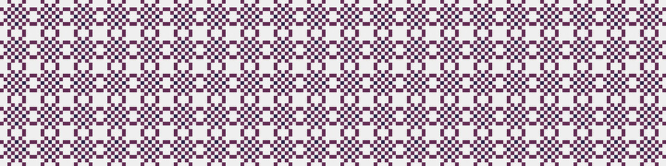 Fototapeta premium Abstract Cross Pattern Dots Logo generative computational art illustration