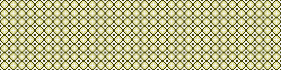 Abstract Cross Pattern Dots Logo generative computational art illustration