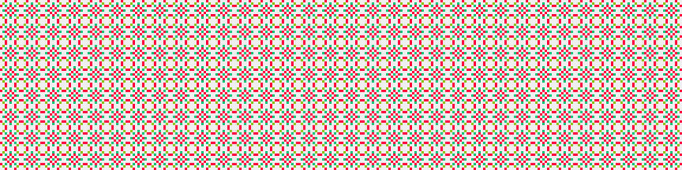 Abstract Cross Pattern Dots Logo generative computational art illustration