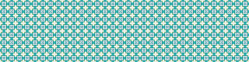 Abstract Cross Pattern Dots Logo generative computational art illustration