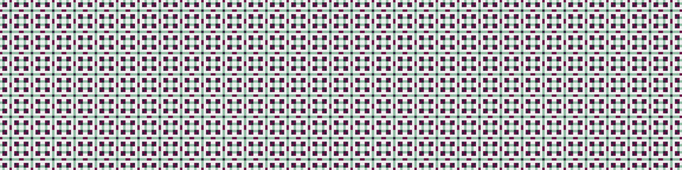 Fototapeta premium Abstract Cross Pattern Dots Logo generative computational art illustration