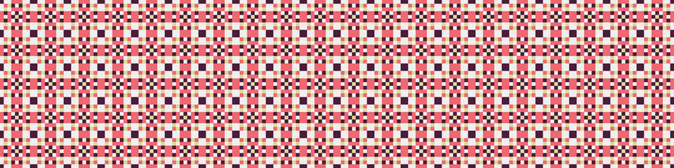Abstract Cross Pattern Dots Logo generative computational art illustration